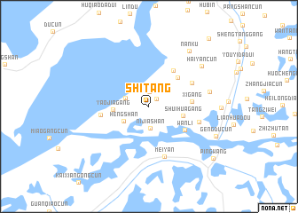 map of Shitang