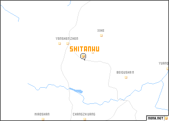 map of Shitanwu