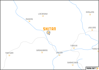 map of Shitan