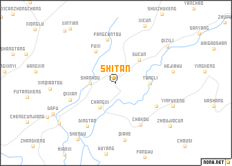 map of Shitan