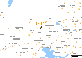 map of Shitan