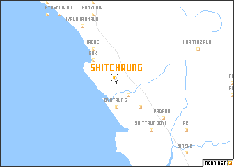 map of Shitchaung