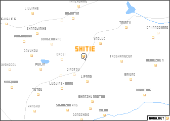 map of Shitie