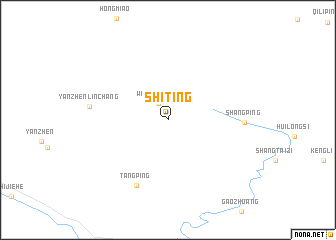 map of Shiting
