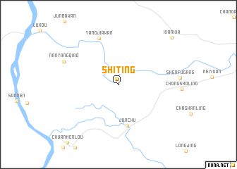 map of Shiting