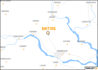 map of Shiting