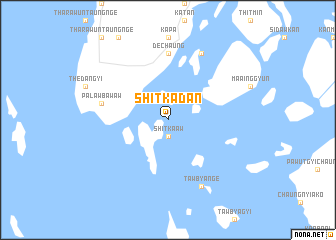 map of Shit-ka-dan