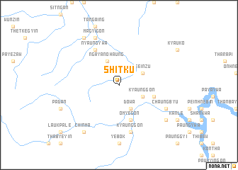 map of Shitku