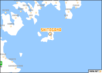 map of Shitogama