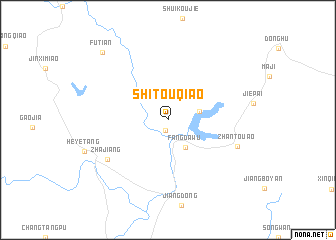 map of Shitouqiao