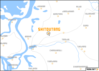 map of Shitoutang