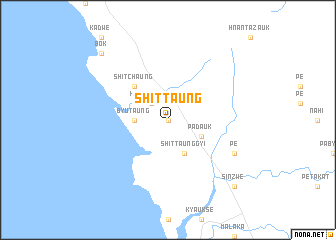 map of Shittaung