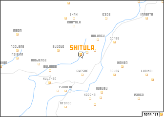 map of Shitula