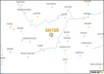 map of Shituo