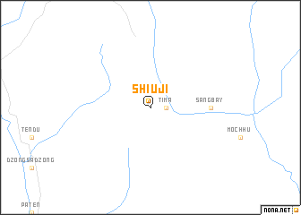 map of Shiuji