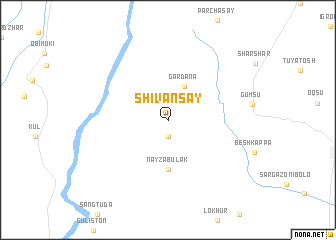 map of Shivansay