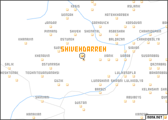 map of Shīveh Darreh