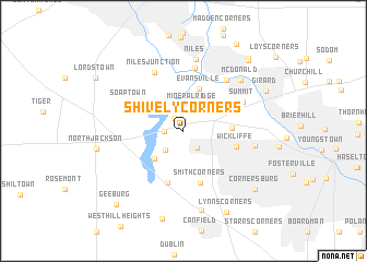 map of Shively Corners