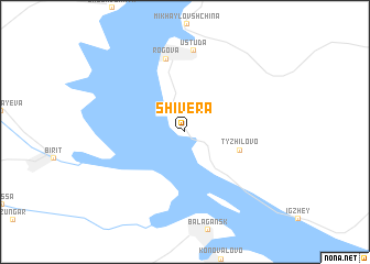 map of Shivera