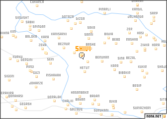 map of Shīvī