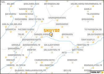 map of Shīvyār
