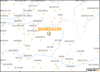 map of Shiwa Guizān