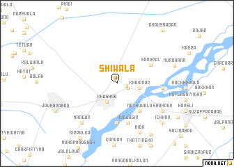 map of Shiwāla