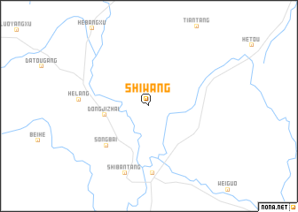 map of Shiwang