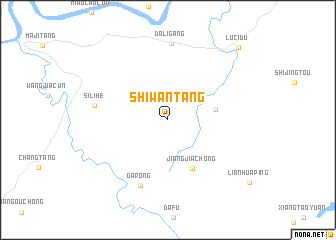 map of Shiwantang