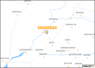 map of Shiwarash