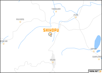 map of Shiwopu