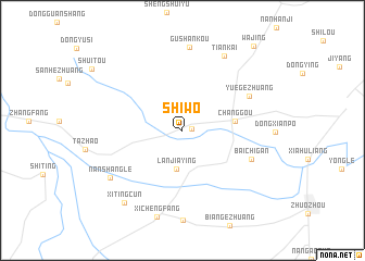 map of Shiwo