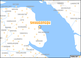 map of Shiwugongqu