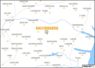 map of Shixiaowang