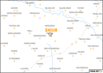 map of Shixia