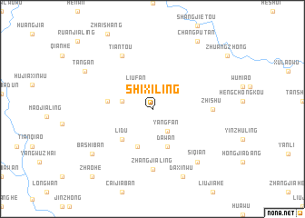 map of Shixiling