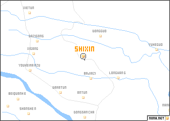 map of Shixin