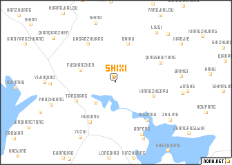 map of Shixi