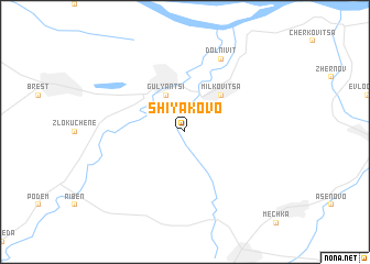 map of Shiyakovo