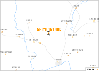 map of Shiyangtang