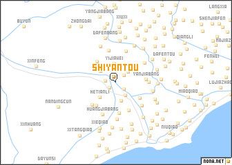 map of Shiyantou