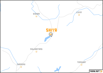 map of Shiya