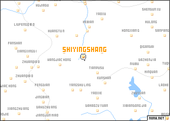 map of Shiyingshang