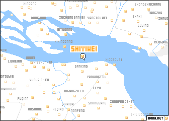 map of Shiyiwei