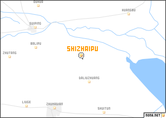 map of Shizhaipu