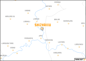 map of Shizhaixu