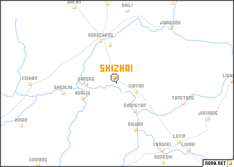 map of Shizhai