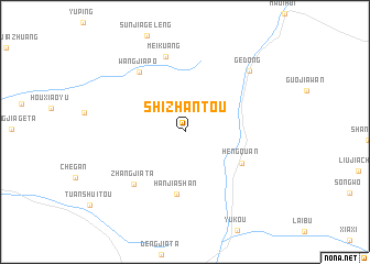 map of Shizhantou