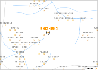 map of Shizheka