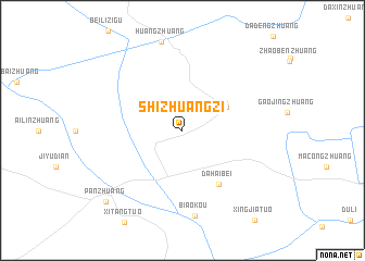 map of Shizhuangzi
